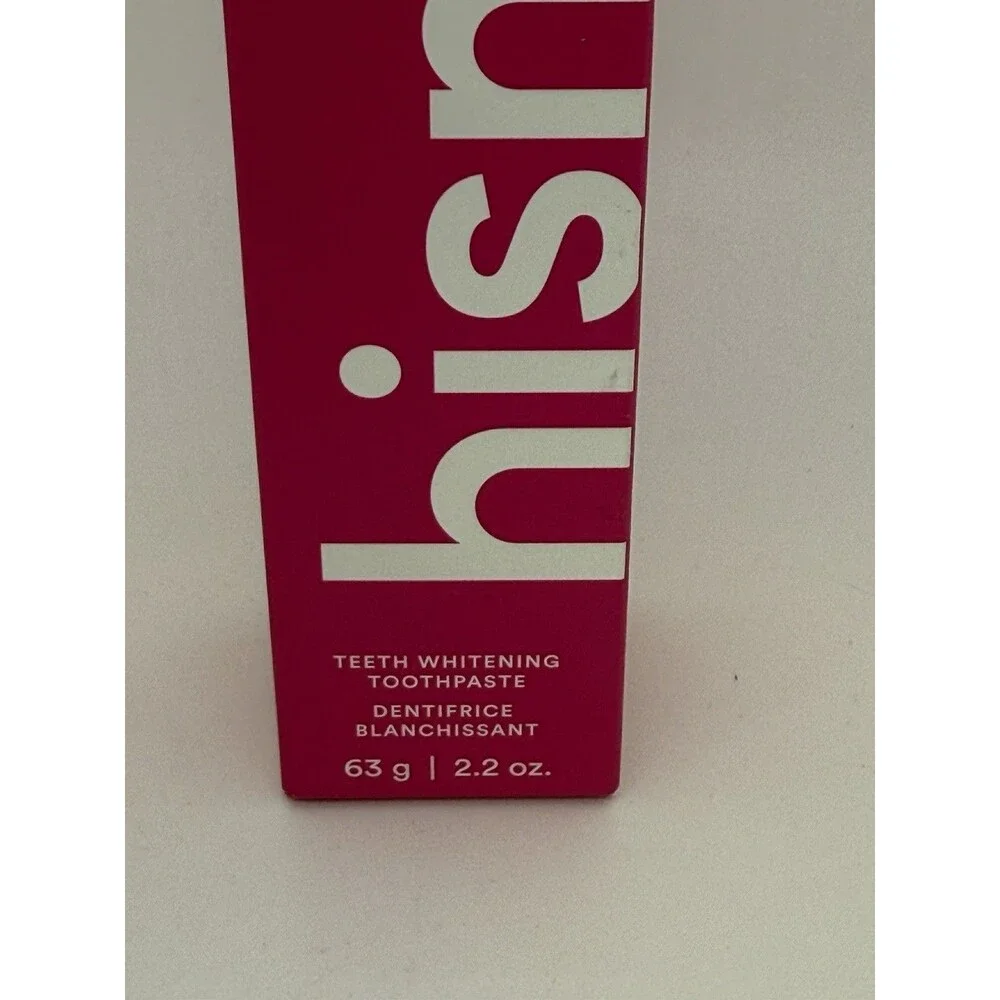 Hismile Teeth Whitening Pap+ Toothpaste 63g e 2.2‎ Oz Fluoride Free New